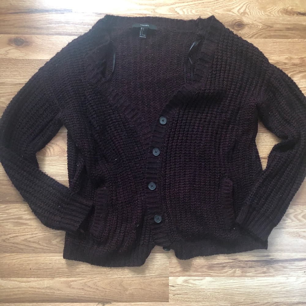 Forever 21 knit cardigan